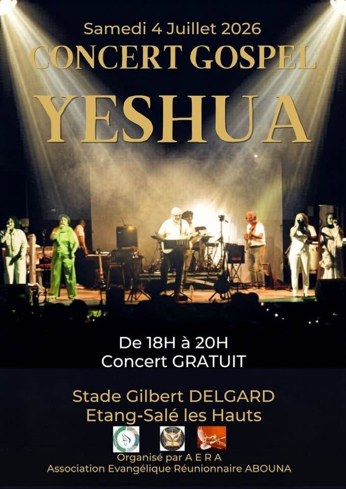 affiche concert gospel yeshua 2026
